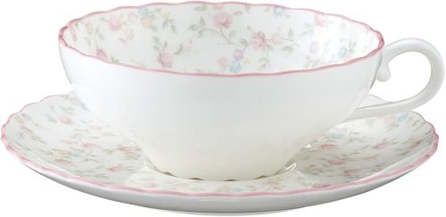 ノリタケ(NORITAKE) キューティーローズ ティーカップ&ソーサー 9940L/T58043A
