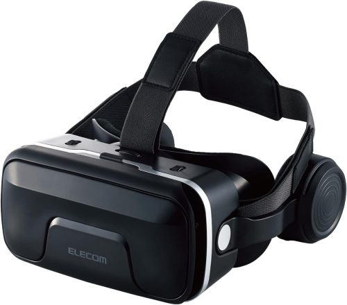 エレコム(ELECOM) ヘッドホン一体型VRゴーグル VRG-EH03BK