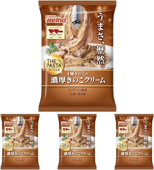 日清製粉ウェルナ マ・マー THE PASTA 4種きのこの濃厚きのこクリーム