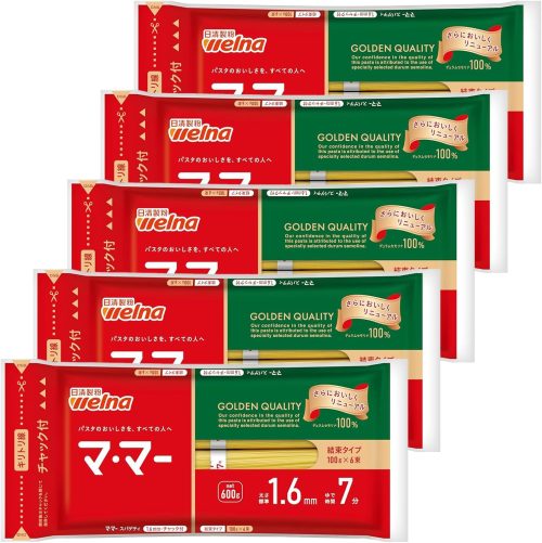 日清製粉ウェルナ マ・マー スパゲティ 1.6mm 600g