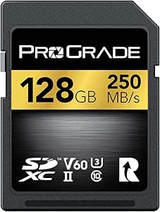 プログレードデジタル(ProGrade Digital) SDXC UHS-II V60 GOLD 128GB