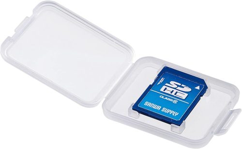 サンワサプライ(SANWA SUPPLY) メモリーカードクリアケース SDカード用 FC-MMC10SDN