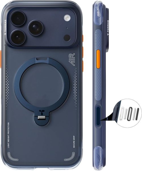 TORRAS Ostand Q3 Air iPhone 17 Pro 6.3 インチ 用 ケース