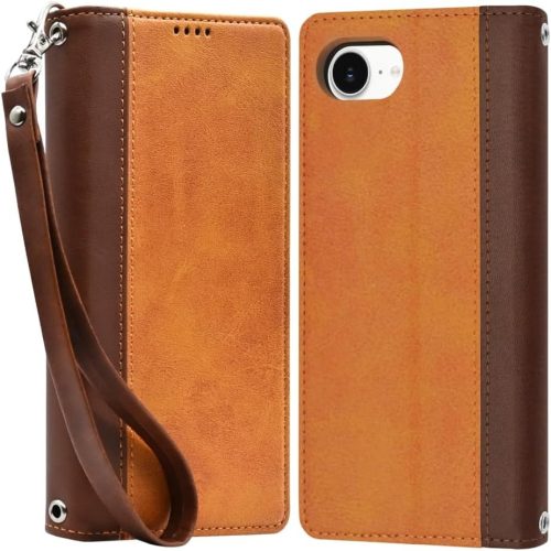 シズカウィル iPhone 17e 用 手帳型 本革調 レザーケース