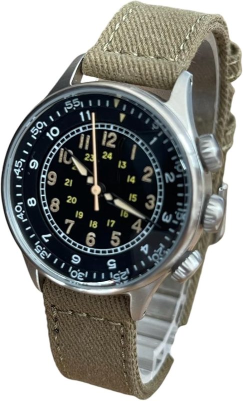 モントルロロイ(M.R.M.W.) TYPE A-15 Elapsed Time watch