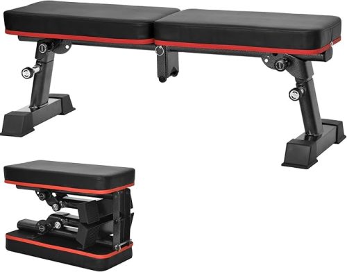 ユーテン(YouTen) トレーニングベンチ フラットベンチ 折り畳み式 YT-OFB