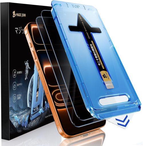MAGIC JOHN iPhone 17 Pro Max ガラスフィルム 2枚セット DT-IPH-PRV