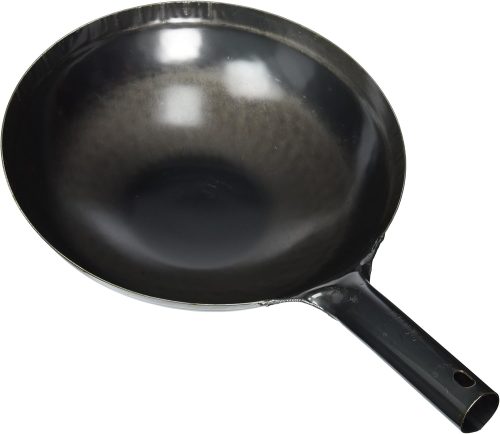 山田工業所 鉄製 打出片手中華鍋 30cm