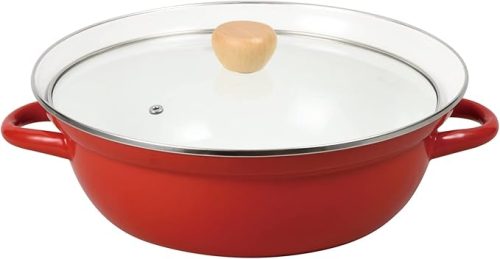 パール金属(PEARL METAL) オンリーワン･ステージ ホーローG蓋付卓上鍋 HB-6163
