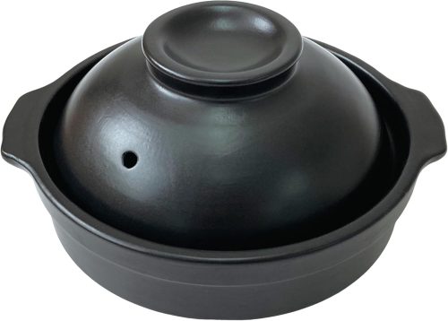 武田コーポレーション(Takeda corporation) 一人用土鍋17cm 漆黒 1DN-17BK