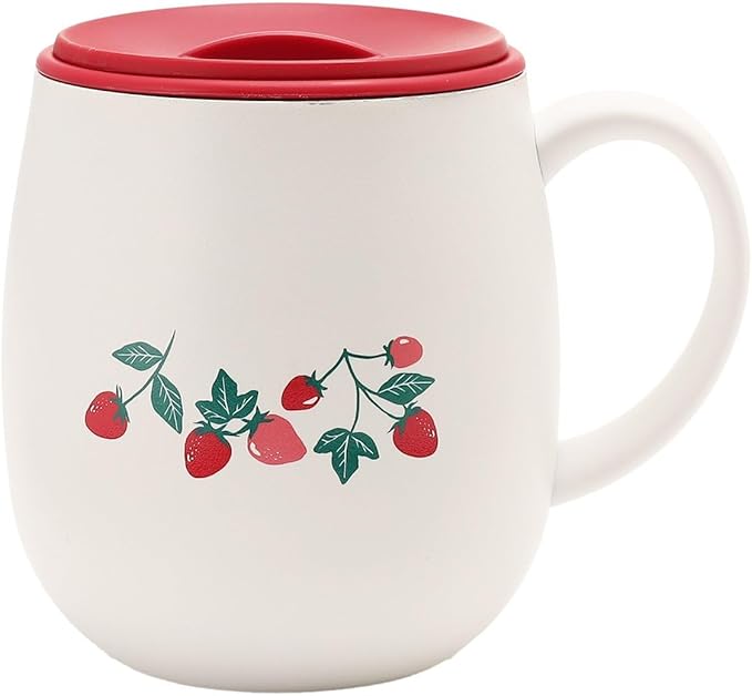 アフタヌーンティー・リビング(Afternoon Tea LIVING) ストロベリーステンレスマグカップ 340ml