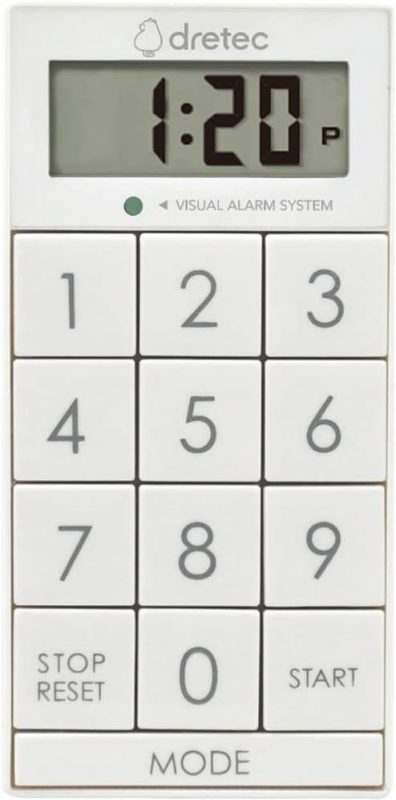 ドリテック(DRETEC) デジタルタイマー スリムキューブ T-617