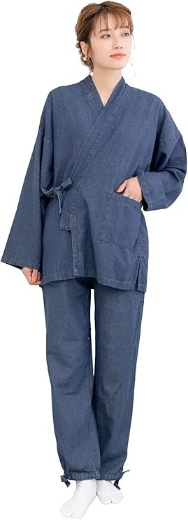 京越(KYOETSU) デニム作務衣