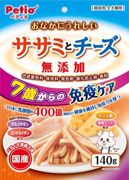 ペティオ(Petio) おなかにうれしい 無添加 ササミとチーズ