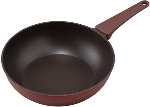 アイリスオーヤマ(IRIS OHYAMA) フライパン 炒めなべ IH/ガス火対応 取っ手一体型 ダイヤモンドコートパン 28cm DCP-I28