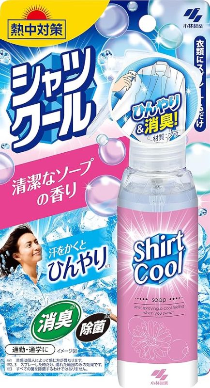 小林製薬 熱中対策 シャツクール フローラルソープの香り