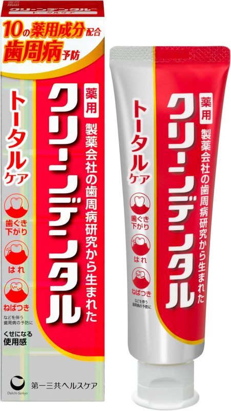 第一三共ヘルスケア(DAIICHI SANKYO HEARTH CARE) クリーンデンタル トータルケア 医薬部外品