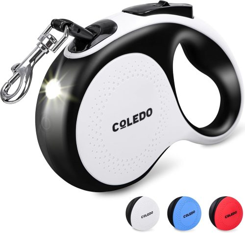 COLEDO 犬用リード ライト付き 5m