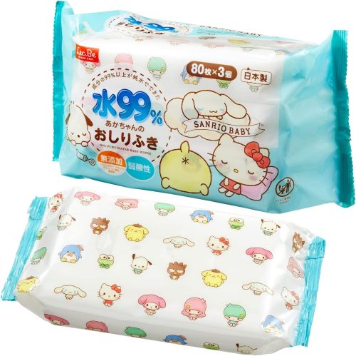 レック(LEC) サンリオベビー おしりふき 水99%