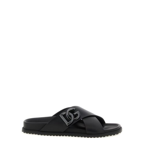 ドルチェ＆ガッバーナ(DOLCE＆GABBANA) カーフスキン サンダル