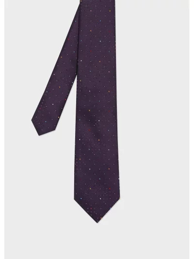 ポールスミス(Paul Smith) マルチカラードット オーバーチェック タイ