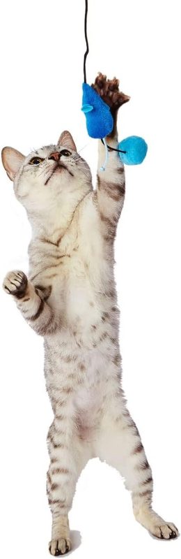 ペティオ(Petio) 猫用おもちゃ 大好きブルーの猫じゃらし マウス&ボール