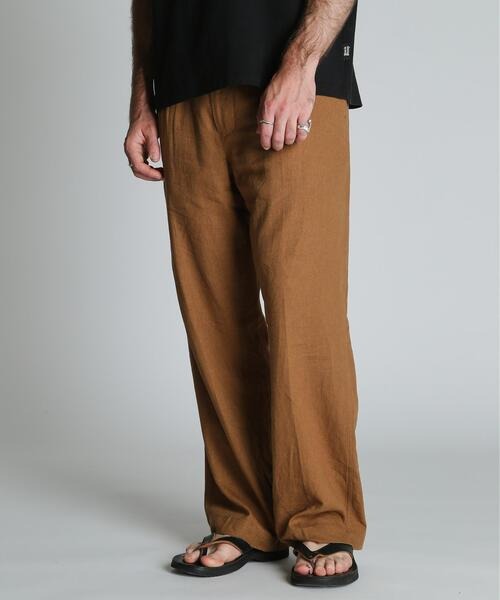 ショット(Schott) LINEN TROUSERS