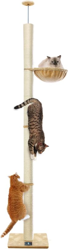 オットスタイル(ottostyle.jp) 木登りキャットポール 突っ張り式