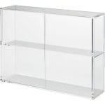 無印良品 アクリルコレクションスタンド引き扉付き 大 