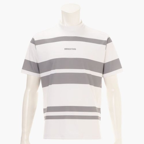 ブリーフィング(BRIEFING) MEN’S PANEL STRIPE HIGHNECK
