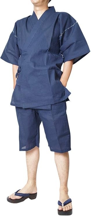 和粋庵 7060 綿しじら甚平