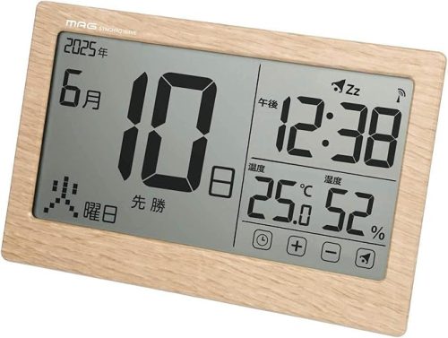 ノア精密 MAG デジタルカレンダー 壁掛け時計 T798NZ