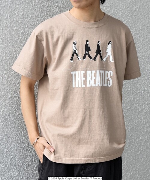 シップス(SHIPS) ミュージック グラフィック プリント バンド Tシャツ