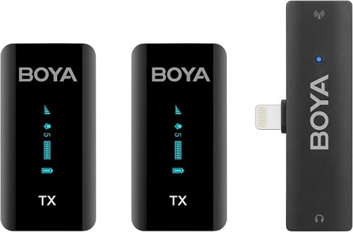 BOYA Lightning RX+2TX XM6-S4
