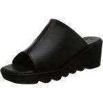 ルチアーノ バレンチノ 日本製 6cmウエッジヒール 美脚オフィスサンダル