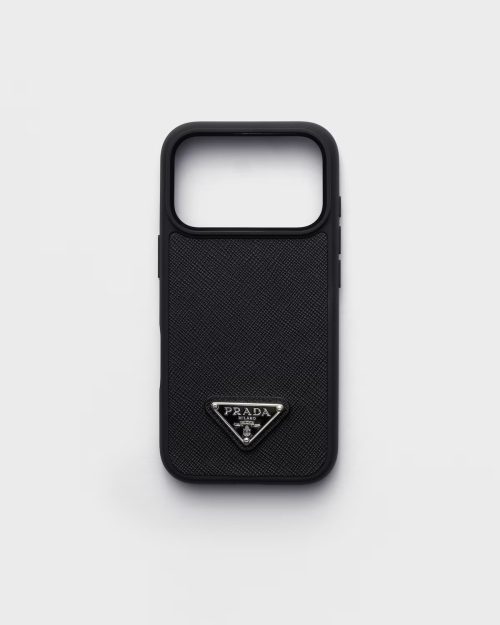 プラダ(PRADA) サフィアーノレザー iPhone 17 Pro用ケース