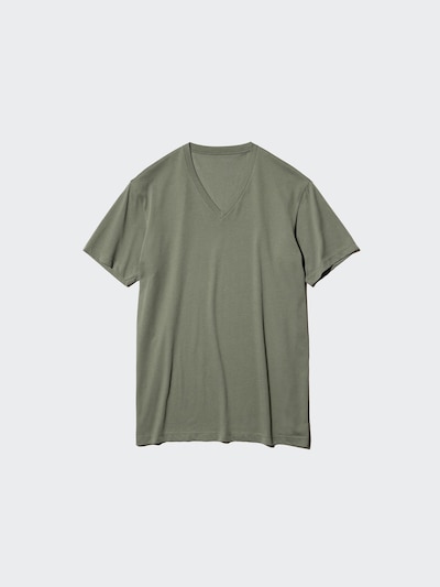 ユニクロ(UNIQLO) ドライカラーVネックTシャツ