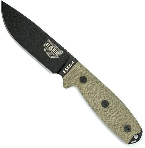 ESEE Model 4 1095カーボンスチールナイフ