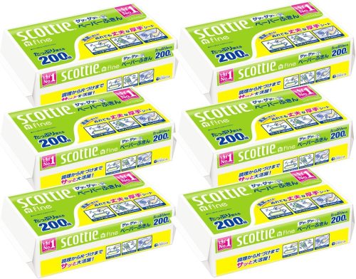 日本製紙クレシア(NIPPON PAPER CRECIA) キッチンペーパー スコッティ ペーパーふきん サッとサッと