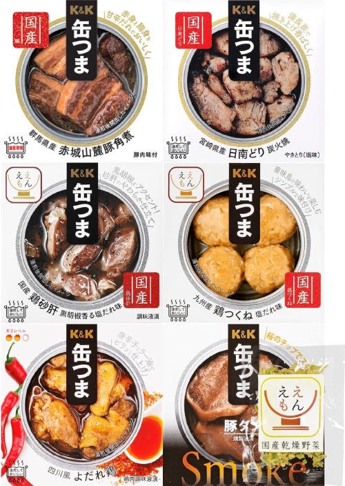 缶つま おつまみ 肉 6缶 セット