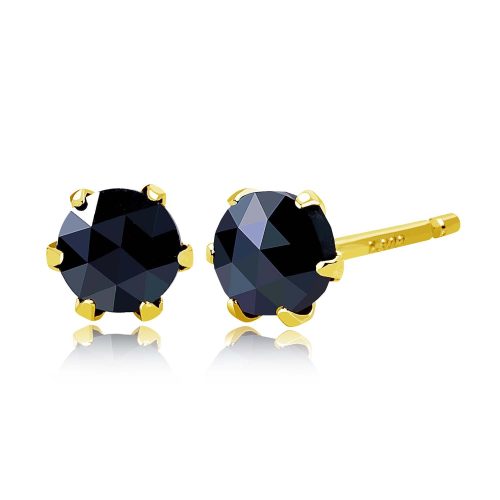 ララクリスティー(LARA Christie) ブラックダイヤモンド 1粒 0.3ct スタッドピアス