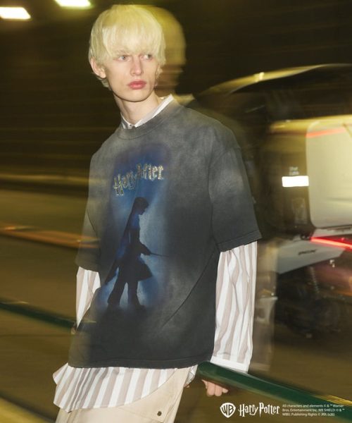 メゾンスペシャル(MAISON SPECIAL) Harry Potter Prime-Over Short Sleeve T-shirt