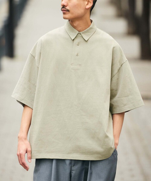フリークスストア(FREAK'S STORE) 9オンス Heavyweight ビッグシルエット ヘビーウェイト ポロシャツ