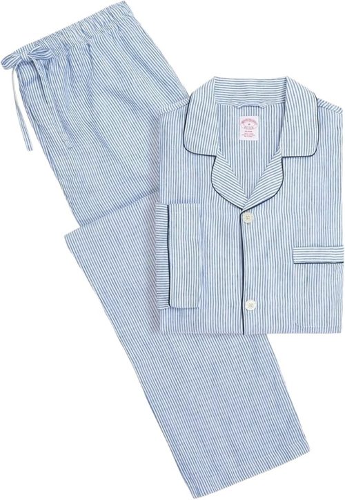 ブルックスブラザーズ(Brooks Brothers) リネン ストライプ パジャマ