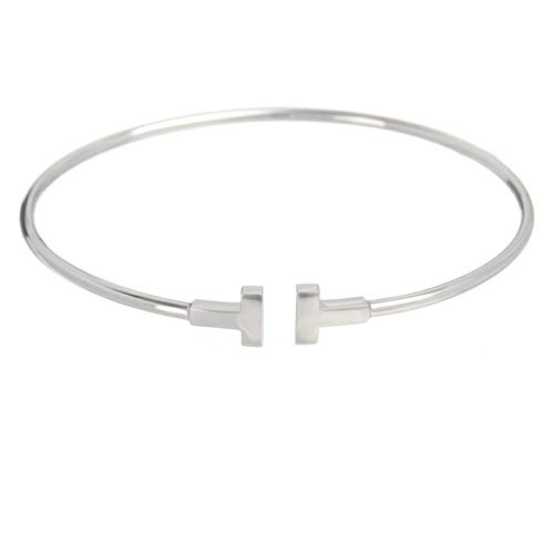 ティファニー(Tiffany & Co.) ナロー ワイヤー ブレスレット