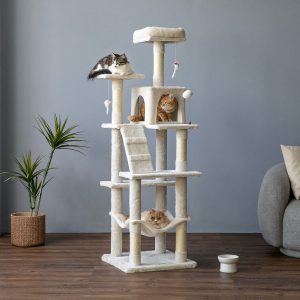 キャットタワーのおすすめ21選。インテリアになじみやすいモノもご紹介
