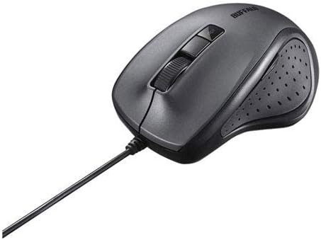 バッファロー(BUFFALO) 有線BlueLED光学式マウス BSMBU300