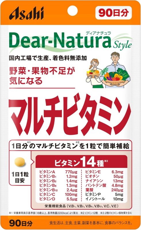 アサヒ(Asahi) ディアナチュラスタイル マルチビタミン