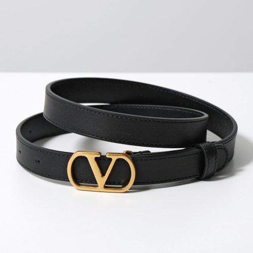 ヴァレンティノ(VALENTINO) Vロゴ レザー ナローベルト