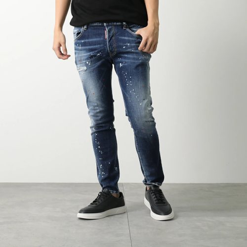 ディースクエアード(DSQUARED2) DARK EASY WASH SKATER JEANS